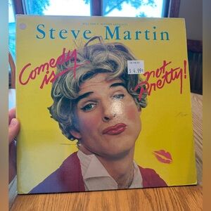 Steve Martin "Comedy is not Pretty!" Vinyl Record